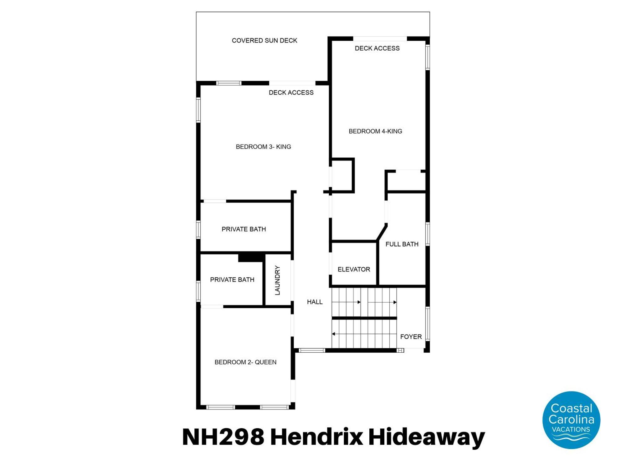 Nh298 Hendrix Hideaway Villa Nags Head Bagian luar foto